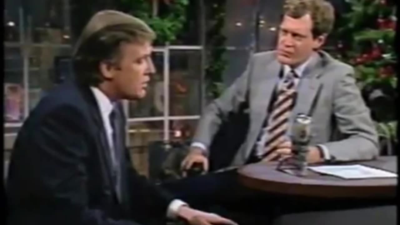 1987 Trump interview with Dave letterman