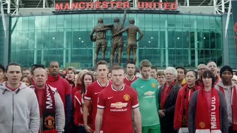 Manchester united video anthem