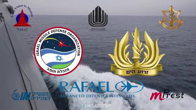 Rafael Tests C-Dome Air Defense on Israel's New Magen Corvette_Cut