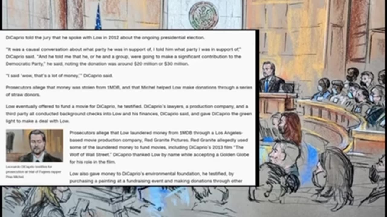 Leonardo DiCaprio Testifies Against Hollywood!