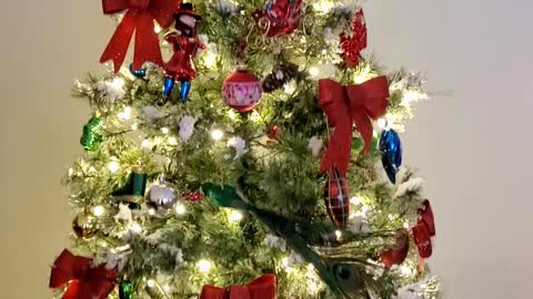 The finished Christmas Tree😁