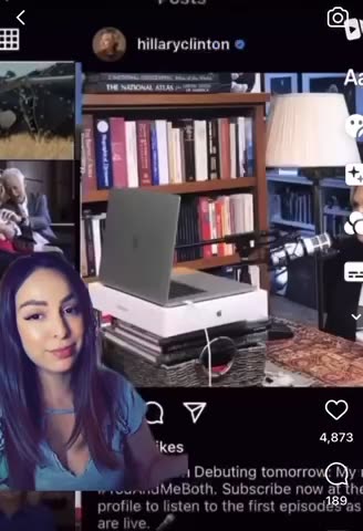 Hilary Clinton staged interview