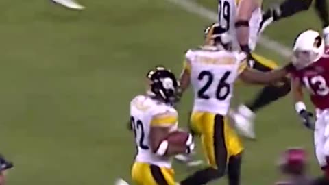 James Harrison's interception return touchdown #nfl #football #sports