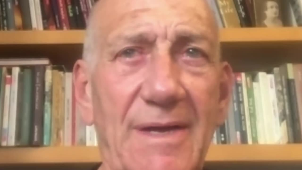 Israel is entering a civil war says former prime minister Ehud Olmert