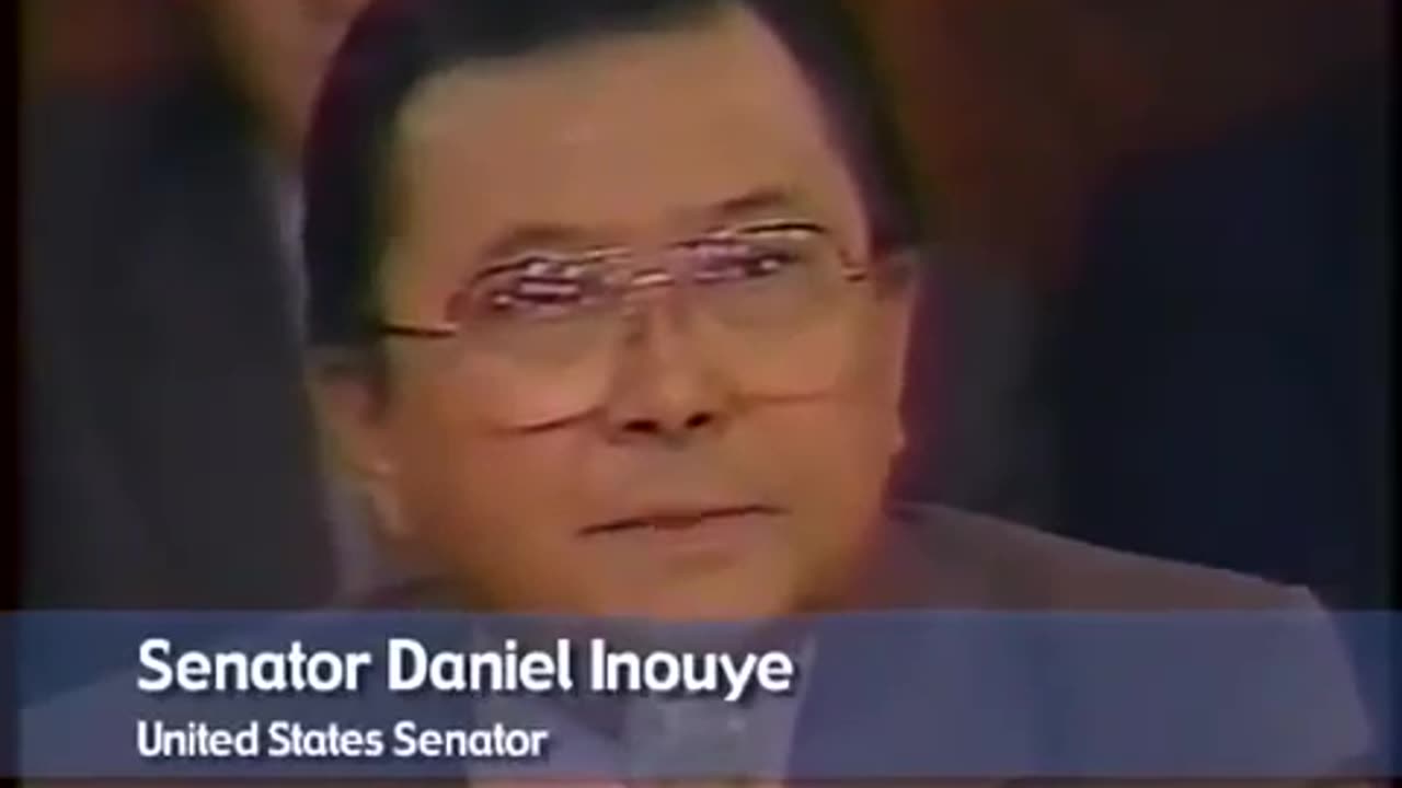 Senator Daniel Inouye Calls Out a Shadow Government (Senior Executive Service) 1987