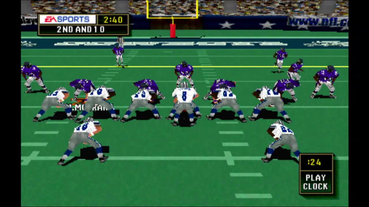 11-30-22 Madden 2000 [1999] PS1 on PS3 Twitch Stream AM shift