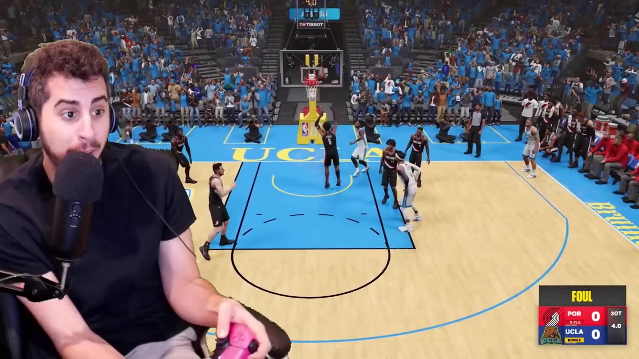 The NBA, but First to Score Wins