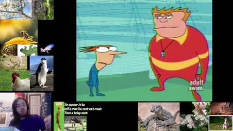 Dessert Mukbang and Cartoons