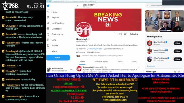 2021-11-30 05:00 EST - Based Amy