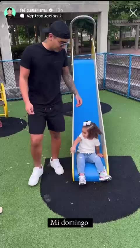 Felipe Saruma y su tierno video con Adhara