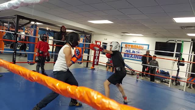 Joey sparring Patrick 2. 11/15/22