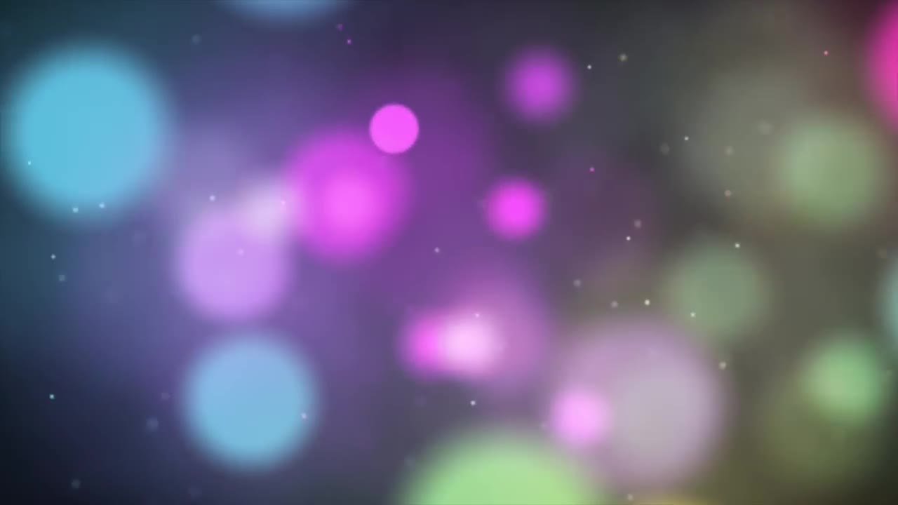 Unfocused All Colors Circles | 4K Relaxing Screensaver