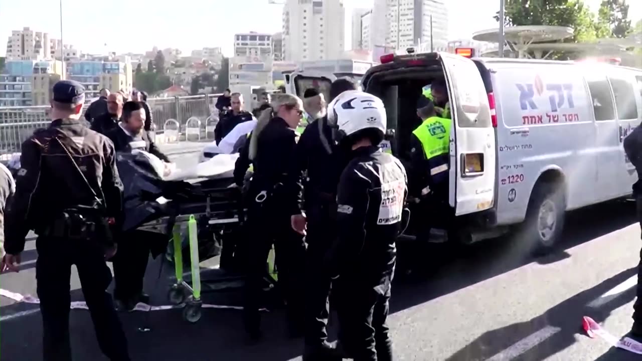 Israel's Ben-Gvir visits shooting site in Jerusalem