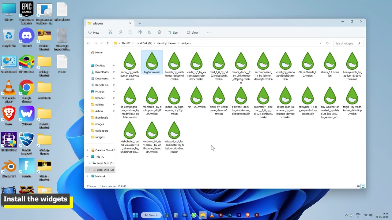 Make your desktop look clean and professional with this New theme.