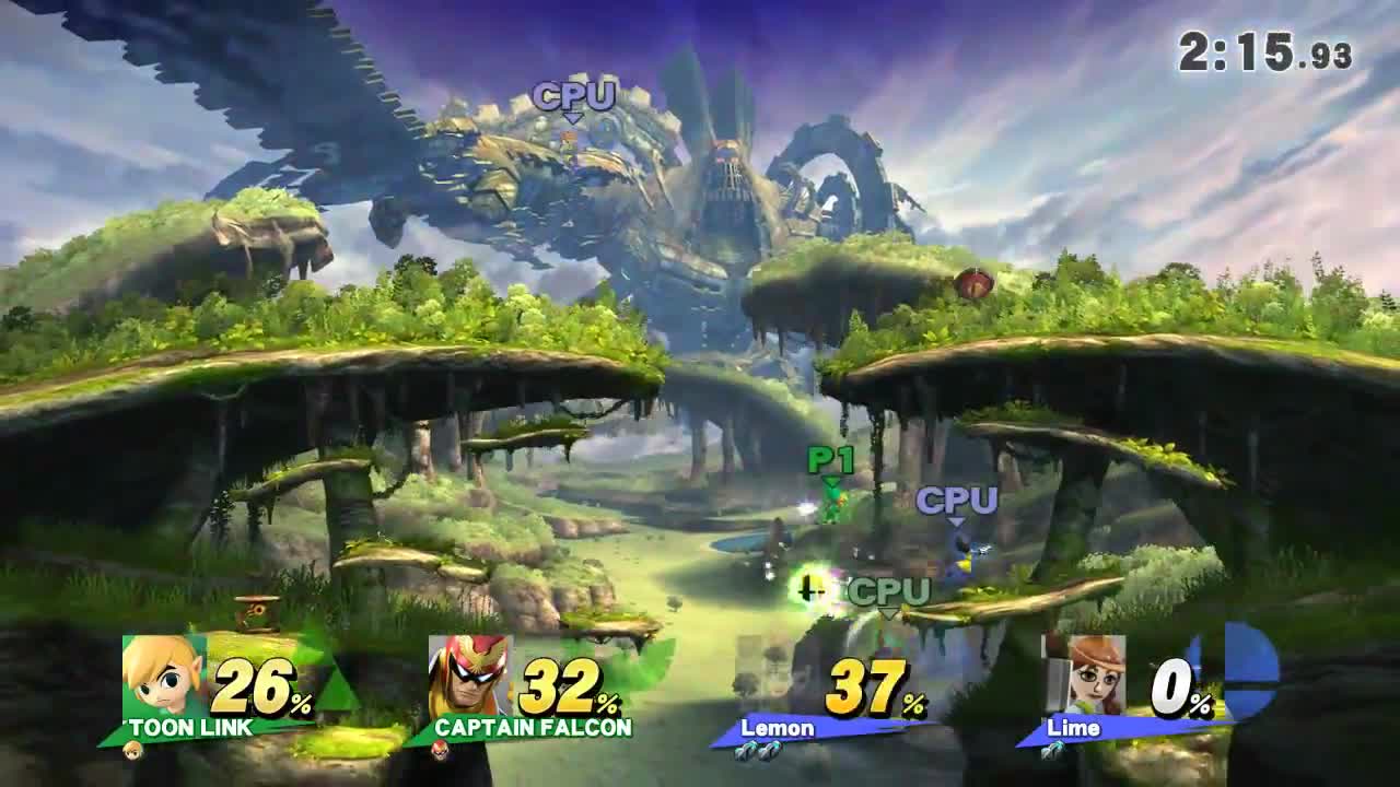 Super Smash Bros 4 Wii U Battle106