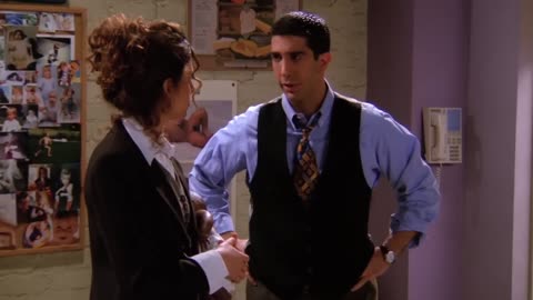 Ross Plays His 'Sperm Card' _ Friends