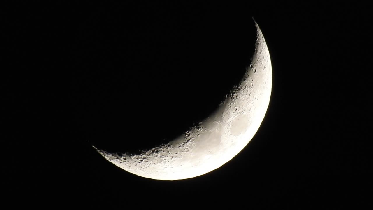 Almost First Quarter Moon