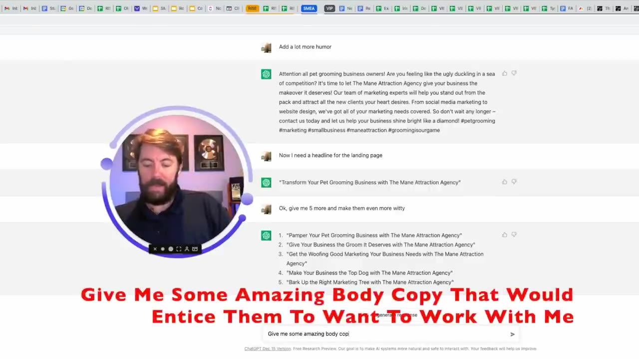 Build Your SMMA Business in minutes with ChatGPT AI