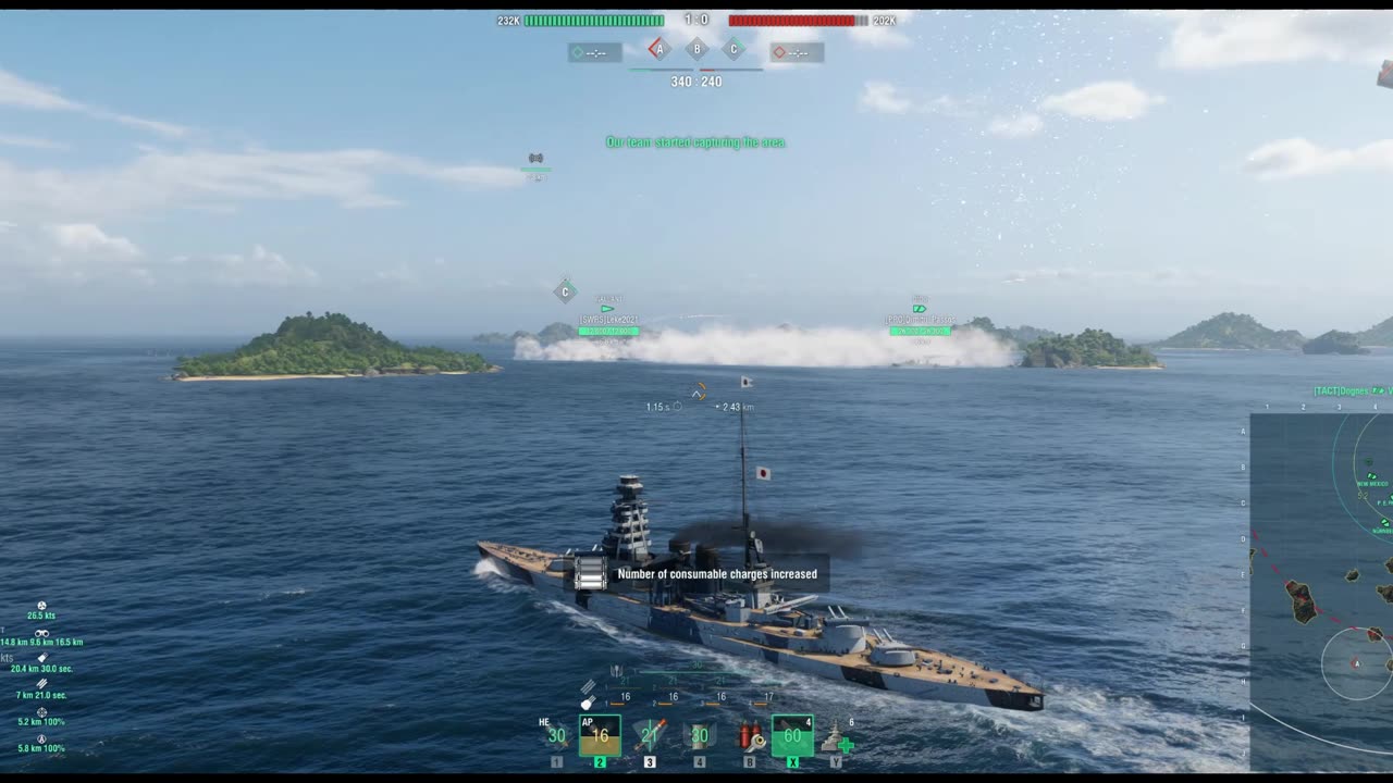 World of Warships: My Finest BB Salvo?