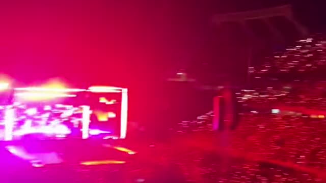 The view of the stage is better the higher up you sit