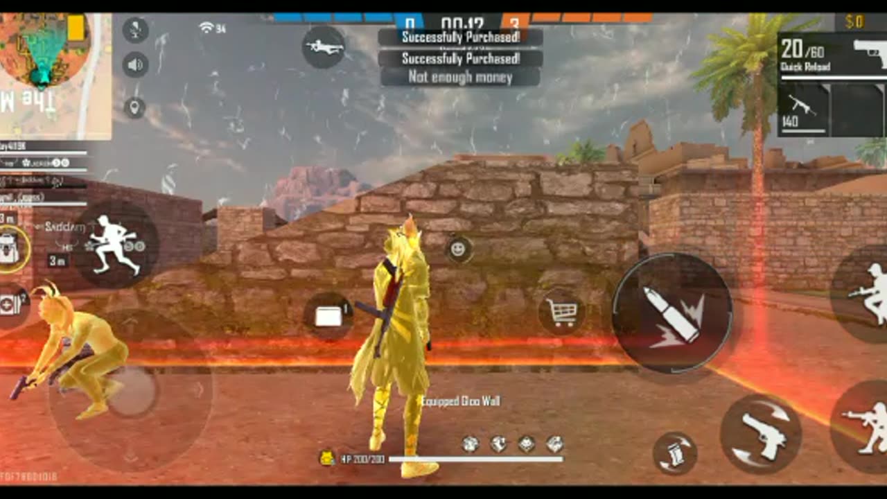 Hacker in free fire