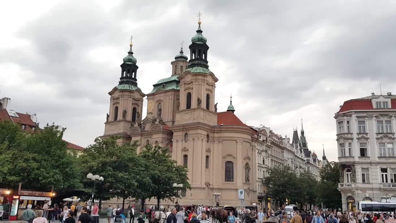 Prague Old Town Square. Czech Republic