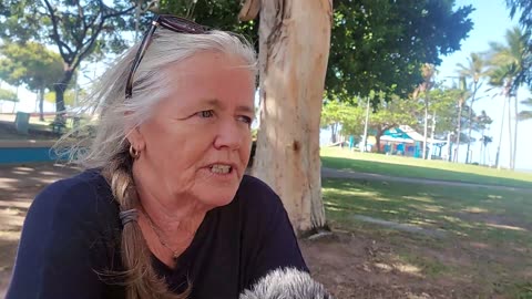 Another Grandmother injured by the State at the Canberra Protest,