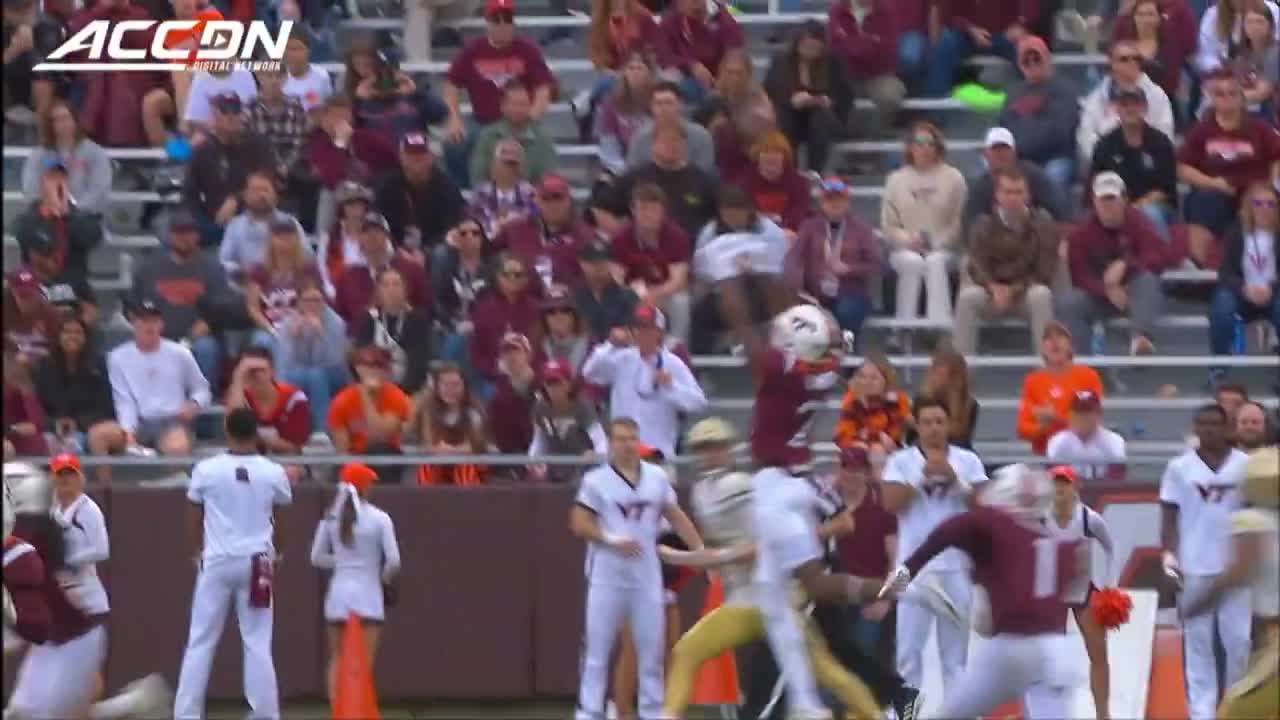 Virginia Tech's Keli Lawson Is A One Man Show | ACC Must See Moment