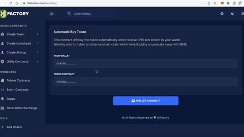 How to buy any token without pancake or any exchange