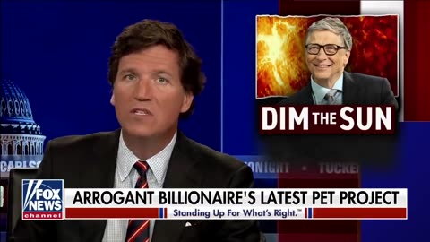 Bill Gates backs project to 'dim the sun', Tucker Carlson reacts - Apr 9, 2021