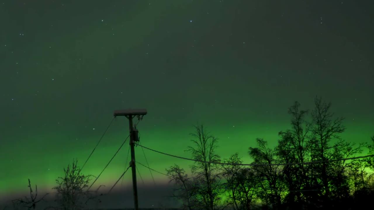 Aurora across the Whole Sky!