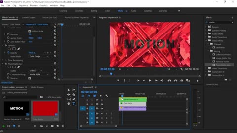 Adobe Premiere Pro – Motion Graphic Intro Template