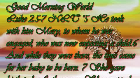 Daily Message from Rev. Ernie, December 9 2022
