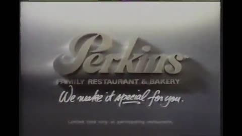 Perkins Restaurant Commercial (1997)