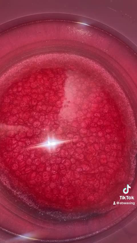 Melting Sexy Smooth Hypnotic Cherry Desire Hard Wax: EB Waxing Tutorial