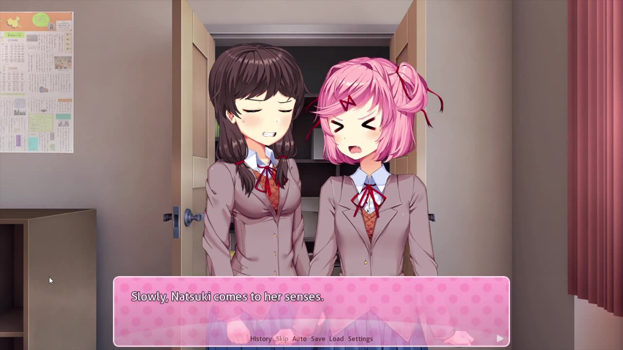 Natsuki Comes Out of the Closet - Double Vision Pt.9