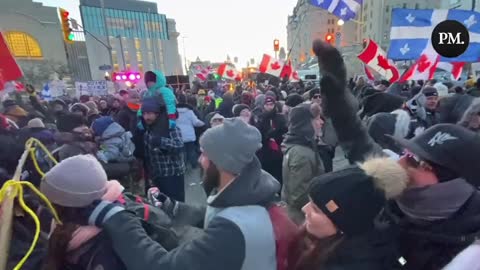 Happy & Polite Protesters | Freedom is Our God-Given Right | End All Mandates!