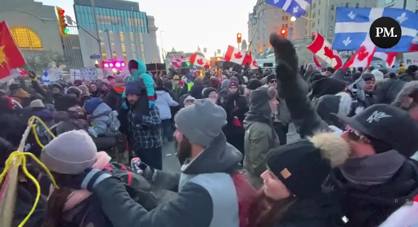 Happy & Polite Protesters | Freedom is Our God-Given Right | End All Mandates!