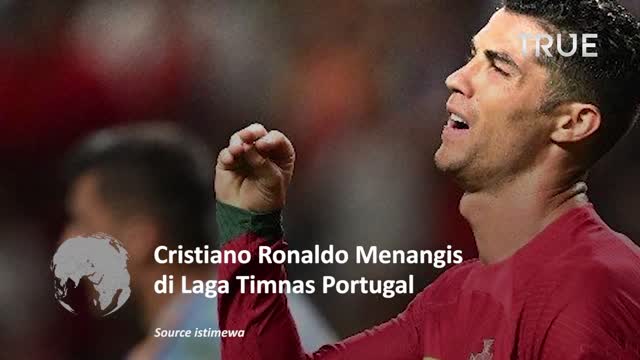 THE REASON WHY RONALDO CRIED BEFORE MATCH AGAINTS GHANA IN FIFA WORLD CUP 2022