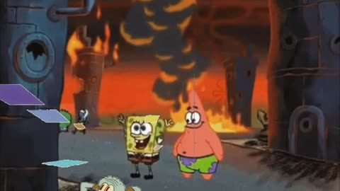 Squidward Is Playing With Tiles While Lara Trump Saves The Republican Party 🔥