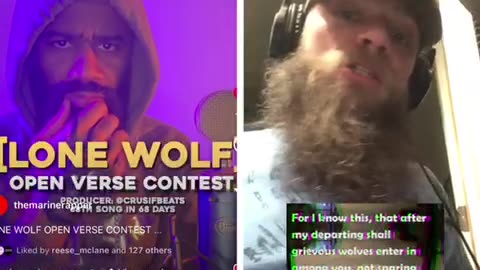 The marine rapper #lonewolfchallenge