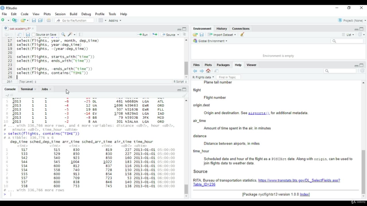 Python Full Course - Chapter 27 - 2. Select Columns with Select Function in R programming