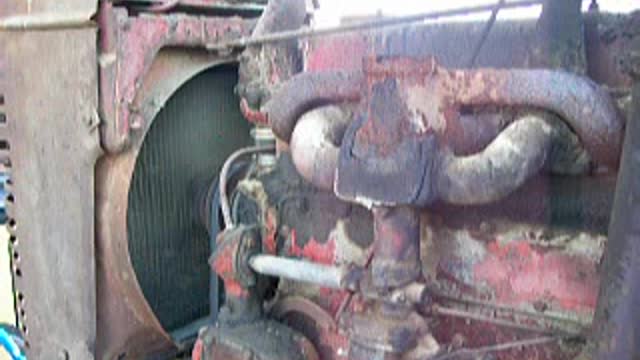 1948 Farmall M Startup, Low Idle.