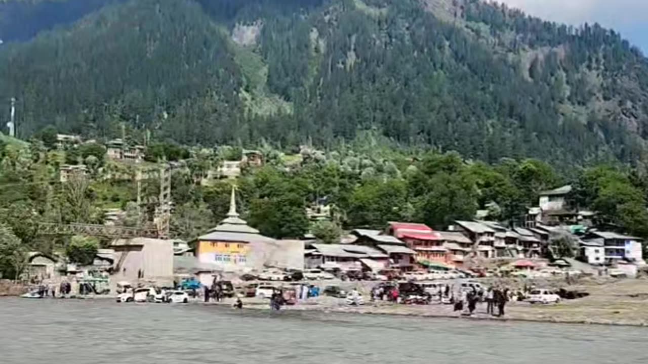 Speed Boating at Sharda Azad Kashmir in Pakistan