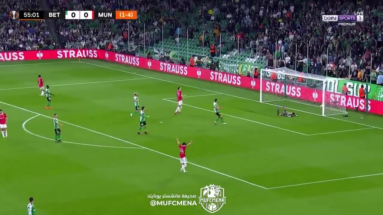 Rashford's goal vs Real Betis