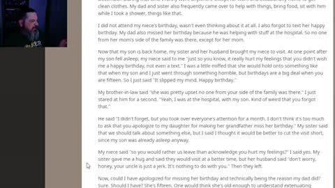 But My Son Was Sick! AITA