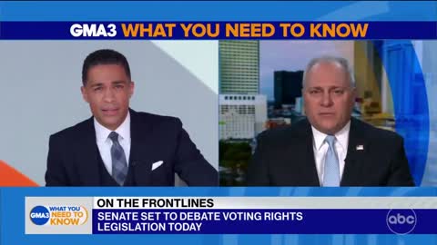 Steve Scalise Destroys Media's Misleading "Voting Rights" Narrative