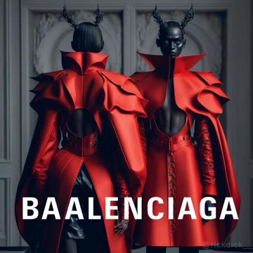 And Balenciega is hiding less and less what fashion is really about for them.