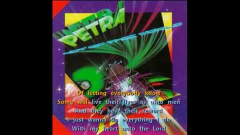 Petra - Godpleaser Visions Doxology Reprise {long name of God re-karaoke-d}