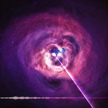 Data Sonification: Black Hole at the Center of the Perseus Galaxy Cluster (X-ray)